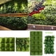 thumbnail image 5 of Vertical Garden Planter Wall Hanging Plant Bag 9 Pocket Green Living Wall Indoor Outdoor Herb Vegetable Flower Growing Kit, Ukhbmc, 5 of 8