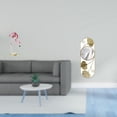 thumbnail image 2 of Estatua de resina,Escultura de resina de flamenco para exteriores,Espejo de pared,Espejo decorativo nórdico para colgar en la pared,Espejos de pared de metal decorativos para el hogar, 2 of 8