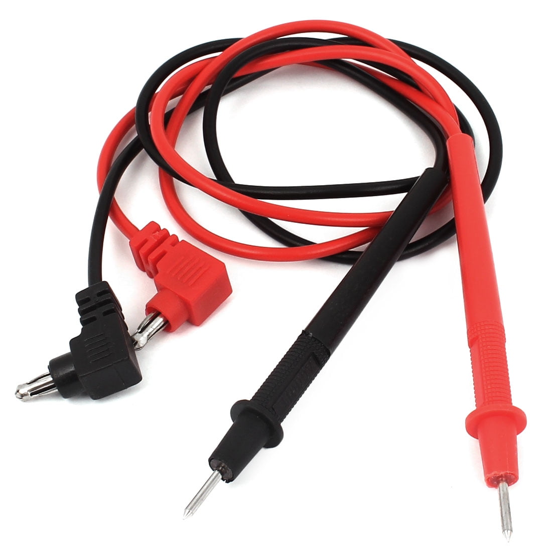 2Pack Multimeter test leads,Power Probe Piercing Probe Set,Auto repair test leads of 4mmm banana clip Red and Black Non-destructive Wire Piercing Probe