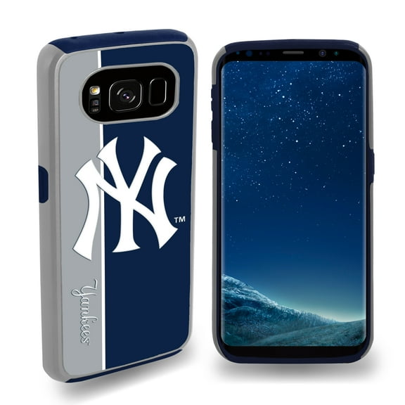 FOCO MLB New York Yankees Hybrid Bold Case for Samsung Galaxy S8