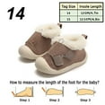 thumbnail image 2 of Baby cotton shoes 1-3 years old baby toddler shoes soft soles winter, 2 of 5