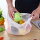 thumbnail image 3 of Bearachild Bolsas reutilizables de malla para frutas y verduras, 5 uds., bolsas ecológicas lavables para almacenar juguetes, artículos diversos Organizadores de utensilios de cocina, 3 of 6