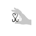 thumbnail image 2 of Village Wrought Iron WH-D-51 Crochet à Double Paroi de Coeur, 2 of 2