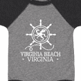 thumbnail image 4 of Inktastic Virginia Beach VA Nautical Boys or Girls Baby Bodysuit, 4 of 5