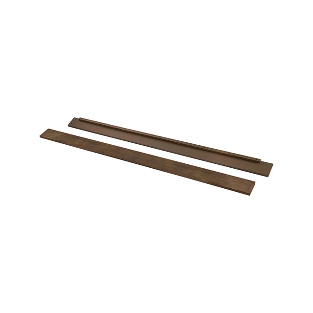 DaVinci Trousse de Conversion pour Lit Simple-Double en Bois avec Quincaillerie Dissimulée, Couleur Moka