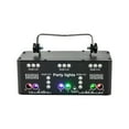 thumbnail image 5 of Miumaeov Professional DJ Stage Lights with 15LED Full-color RGB Beads Sound Activated Club Lights Support DMX with 21Lens Remote Control Disco Strobe Stage Patterns Lights for Parties Bars Clubs, 5 of 16