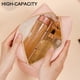 thumbnail image 4 of Bolsa de cosméticos de cuero de PU de 3 piezas para mujer Bolsa de maquillaje minimalista para uso diario Monedero de almacenamiento portátil Bolsa de cosméticos pequeña y ordenada Neceser resistente, 4 of 6
