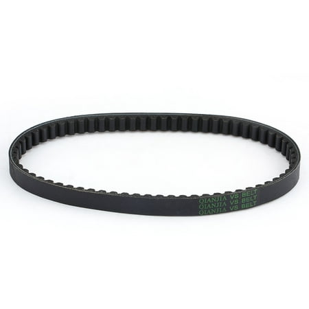 EECOO Black Rubber Drive Belt for GY6 50CC 139QMB Scooter 669-18-30 Drive Belt Rubber Drive
