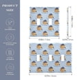 thumbnail image 2 of Yayeee Toggle Light Switch Wall Plate 2-Gang 4.56"x4.48" Decorative Outlet Cover, Blueberry Pancake Pattern, 2 of 7