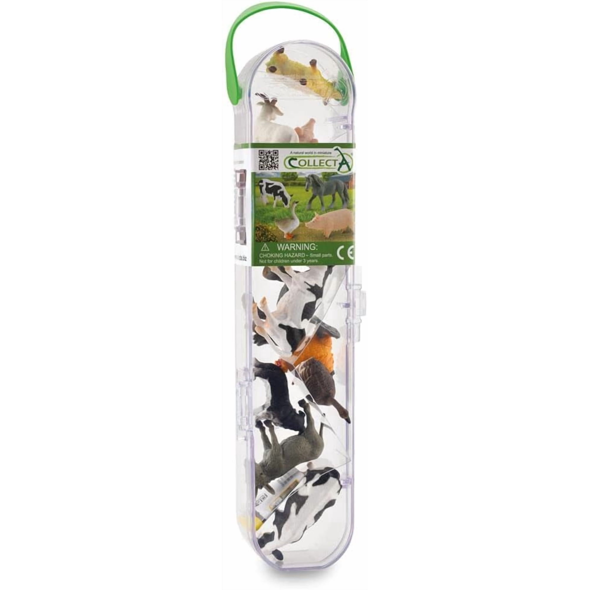 CollectA Mini Farm Box Animal Figures Set Multicolor Farm Animal Collection A1110