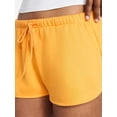 thumbnail image 4 of No Boundaries Fleece Dolphin Shorts, 2" Inseam, Women’s XXS-XXL, 4 of 5