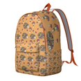 thumbnail image 4 of Artistic Hedgehog Backpack – Cute Floral Forest Scene with Cartoon Adorable Print Pattern Bookbag for School and Outdoor Trips, 4 of 4