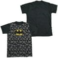 thumbnail image 2 of Batman Caped Crusader Repeat Unisex Adult Halloween Costume Sublimated T Shirt, 2 of 4