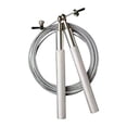 thumbnail image 1 of Corde à Sauter à Vitesse Réglable pour l'Entraînement Physique / Poignée en Alliage d'Aluminium et Fil d'Acier / Roulement à Billes Pivotant à 360° pour la Boxe, le HIIT, les Exercices Sportifs / Équipement de Gym à Domicile Sans Enchevêtrement, 10 Pi, 1 of 8