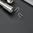 thumbnail image 4 of MLINS 200pcs U Shaped Fence Staples Iron Fence Post Wire Fasteners Quick Install Metal Fencing Screws for Yard Garden Agricultural Use Secure Wire Mesh and Fences, 4 of 8