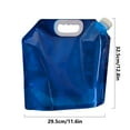 thumbnail image 2 of 5L Backpack Portable Drinking Water Tank Water Bag For Camping Water For Drinking Blue, 2 of 2
