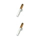 thumbnail image 3 of Minnieouse Tubos de brillo de labios de 10 ml, minibotellas ligeras recargables reutilizables, pipetas de transferencia de jeringa, cepillo de Pincel para Labios Cobertura Dorada 2piezas, 3 of 6