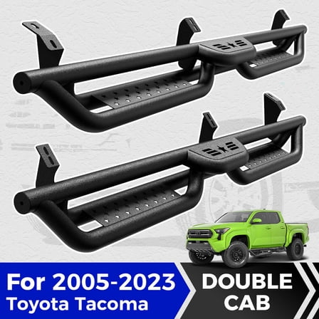 Running Boards for 2005-2023 Toyota Tacoma Double Crew Cab Side Step Nerf Bars