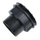 thumbnail image 3 of Rejilla de salida de ventilación de aire RV de 2,36 `` 60 mm, recambio universal impermeable para remolque de autocaravana, humo para autocara Negro shamjiam Ventilación de aire lateral de remolque RV ATV, 3 of 8