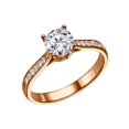 thumbnail image 2 of 1.12 Carat (DEW) Moissanite Engagement Ring Forever One with Diamonds 14K White Gold Channel Set Cathedral Round Cut, 2 of 3