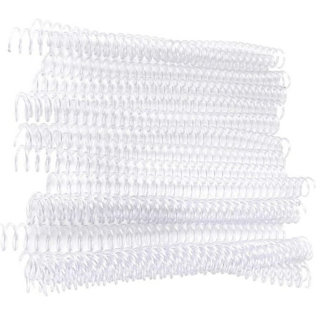 20Pcs Binding Ring, 30 Hole Loose-leaf Plastic Comb Binding Ring Spring ...