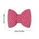 thumbnail image 3 of Cojín de sofá con lazo | Cojín decorativo con forma de mariposa para dormitorio y salón | Funda de algodón suave | Rojo o amarillo | 33 x 43 cm, 3 of 6