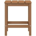 thumbnail image 3 of vidaXL Table de Jardin Adirondack Marron 38x38x46 cm HDPE, 3 of 4