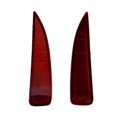 thumbnail image 2 of 2Pcs Car Rear Bumper Reflectors For Toyota Yaris 2012-2014 LE Warning Light Fog Light 52164-52100 52163-52100, 2 of 4