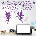 thumbnail image 4 of Wall Stickers Butterfly Peel and Stick Wall Decals 1 Sheets Removable Art Decor, 4 of 9