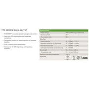 WAGO 773-104 4-Conductor PUSH WIRE® Connectors for Junction Boxes - 500 PK