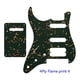 thumbnail image 2 of Golpeador -para mano izquierda Us 11 orificios para tornillos Ssh Strat con Tremolo Bridge Player Humbucker Scratch Plate & Placa trasera del amplificador, 2 of 3