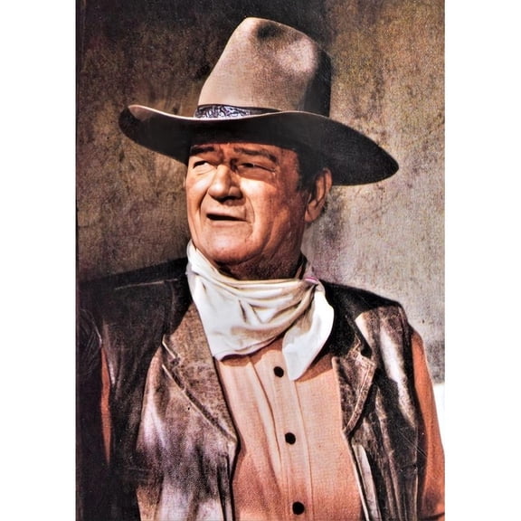 5D DIY full circle diamond painting set - John Wayne diamond painting art, suitable for home wall decoration and gifts, perfect for art lovers