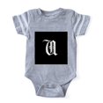 thumbnail image 1 of CafePress - Gothic Initial U - Cute Infant Baby Football Bodysuit, 1 of 1