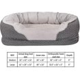 thumbnail image 2 of Dog Bed, Orthopedic Dog Beds With Removable Washable Cover, Memory Foam Pet Bed For Dogs, 2 of 3