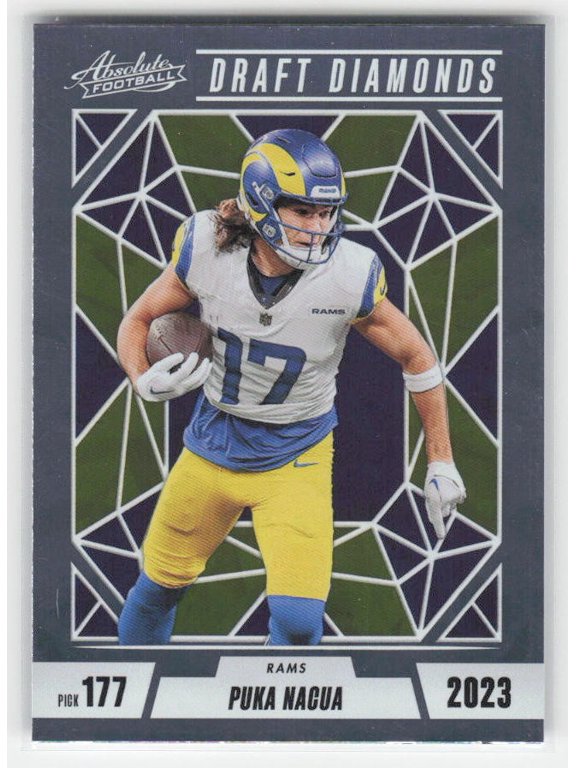 2024 Panini Absolute Puka Nacua #DD-PNA Draft Diamonds