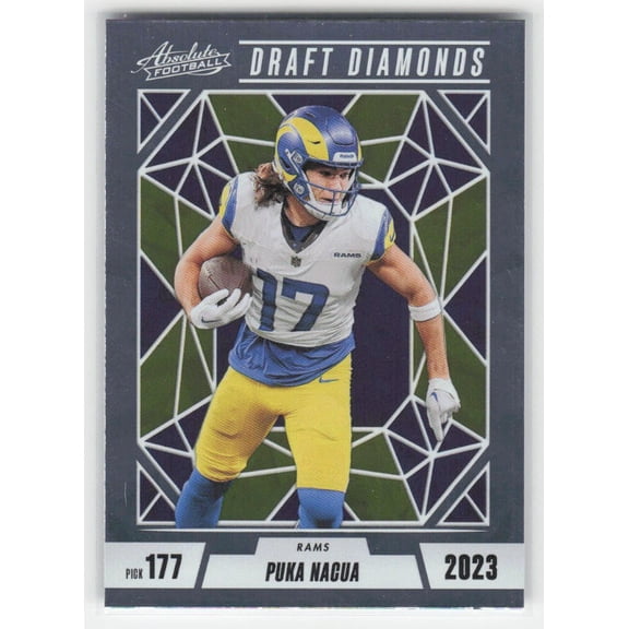 2024 Panini Absolute Puka Nacua #DD-PNA Draft Diamonds