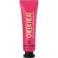 thumbnail image 2 of Maybelline Cheek Heat Gel-Cream Blush Makeup, Lightweight, Breathable Feel, Sheer Flush Of Color, Natural-Looking, Dewy Finish, Oil-Free, Fuchsia Spark, 0.27 Fl Oz, 2 of 2