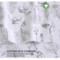 thumbnail image 3 of RUVANTI Organic Flannel Sheets Queen Size - 100% Cotton Double Brushed Bed Sheet Set - Deep Pocket 16 Inches - All Seasons Breathable, Extra Soft, Warm & Cozy - 4 Pieces - Reindeer Rush, 3 of 8