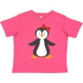 thumbnail image 3 of Inktastic Cute Penguin, Little Penguin, Penguin with Bow Boys or Girls Toddler T-Shirt, 3 of 5