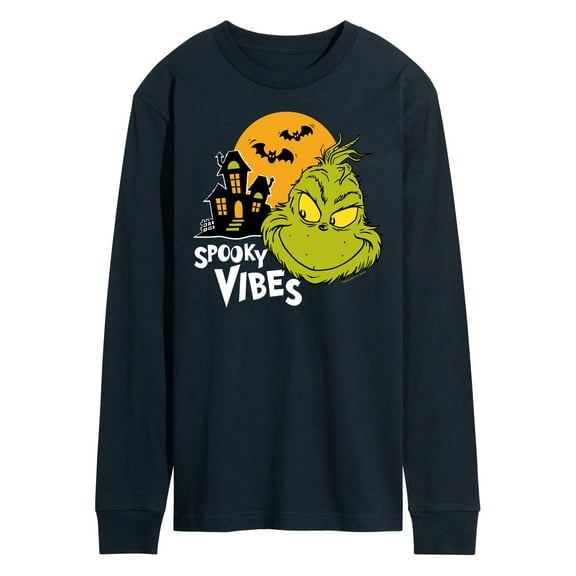 The Grinch - Grinch Spooky Vibes - Men's Long Sleeve T-Shirt