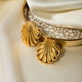 thumbnail image 6 of PISONIC Gold Earrings for Women - 18K Gold Plated Small Shell Stud Earrings Set Summer Beachy Jewelry for Women Gifts, 6 of 6