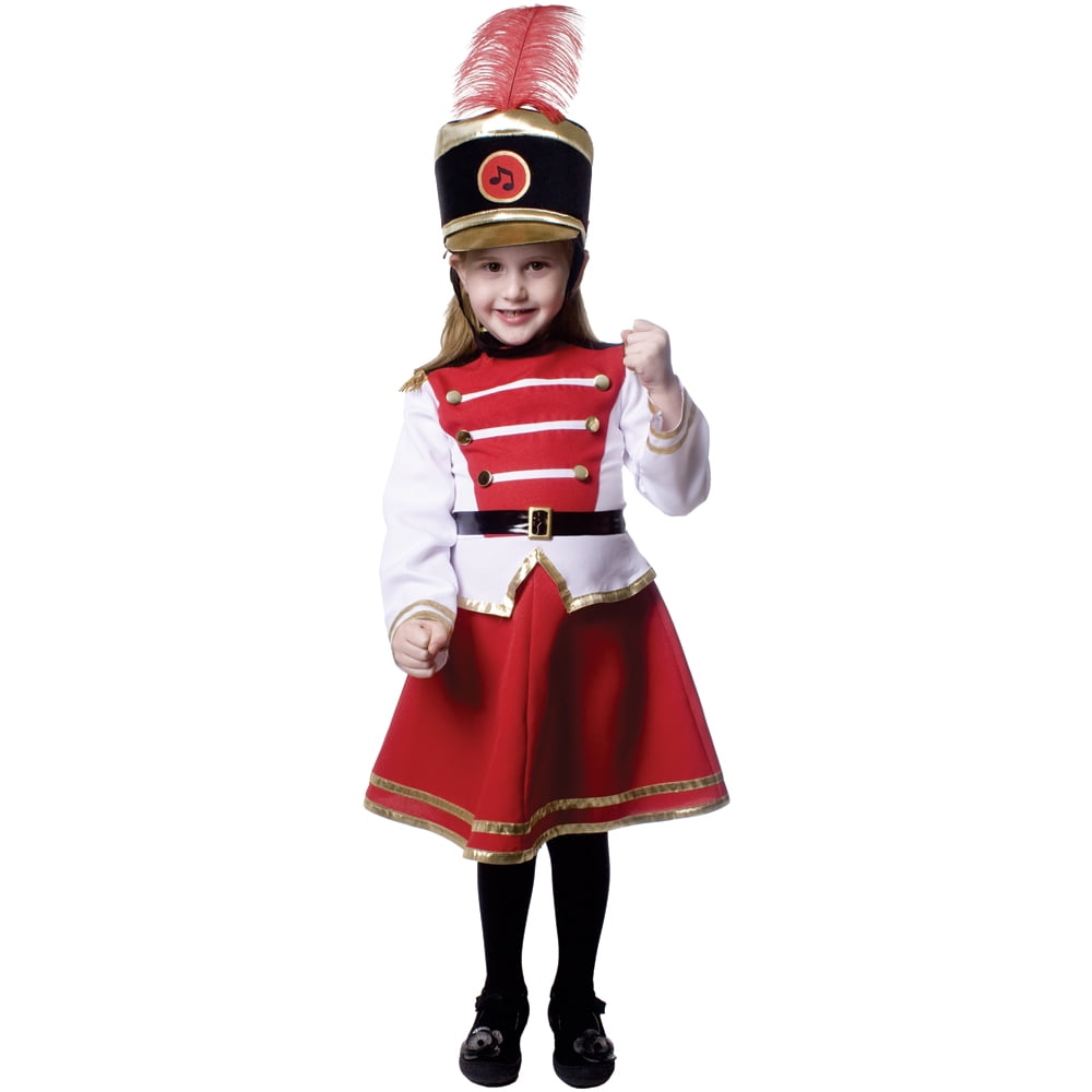 Dress Up America Drum Majorette Costume for Girls Marching Band Dress