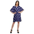 thumbnail image 3 of Moomaya Short Caftan Cover Up Dress Printed Women Kaftan Beachwear Cover Up, 3 of 6