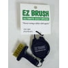 EZ Brush Ultimate Golf Brush Black Clip On Club Cleaning Tool NEW
