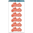 thumbnail image 5 of Stickers de conejito con nombre personalizado, vinilo impermeable (6 piezas), 5 of 5