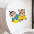 thumbnail image 2 of PVC Self Adhesive Decals Sticker Creative Funny Cat Decals Funny Cat Funny Cat, 2 of 12