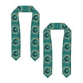thumbnail image 2 of Fotbe Around The Planet Printed Class of 2024 Graduation Stole, 2 of 7