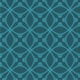 thumbnail image 1 of Ahgly Company Tapis de Zone Carré Lavable en Machine, Turquoise Foncé Vert, 8 Pieds Carré, 1 of 7