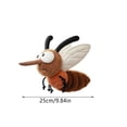 thumbnail image 3 of 9.8in Mosquito Plush Toy Hanging Ornament, Soft Stuffed Animal Doll, Unique Insect Figure Sleeping Pillow, Decorative Plushie for Birthday and Holiday Gifting, 3 of 6