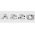 thumbnail image 1 of ZWP Car Rear Trunk Sticker Emblem ABS Tail Number Badge Decal Compatible With Mercedes Benz A63 A200 A220 A250 A260, 1 of 3